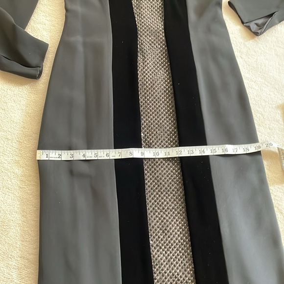 DONALD DEAL - Neiman Marcus high end designer black gown size 10 - Picture 14 of 16